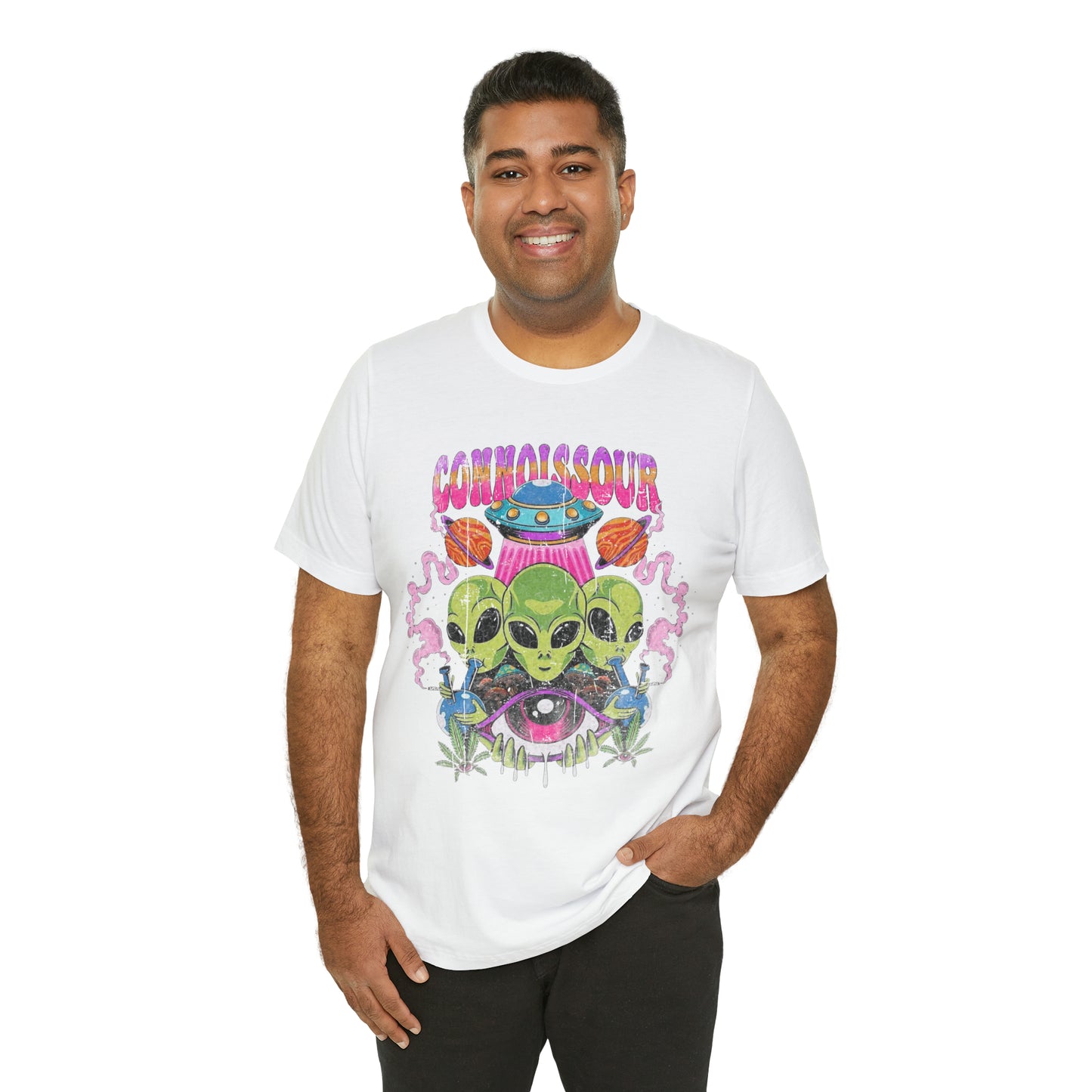 ConnoisSOUR Galactic Greenery Unisex Jersey Tee