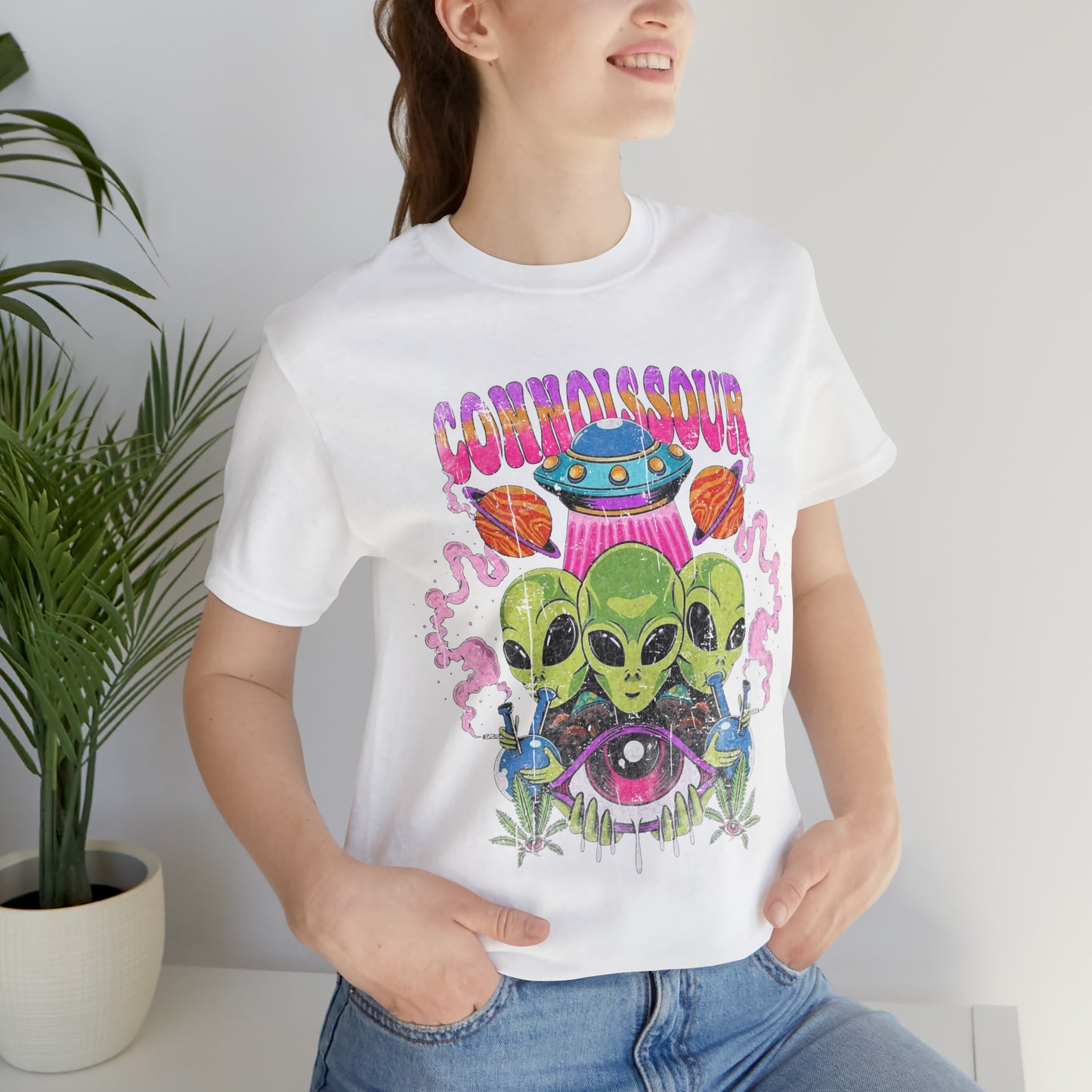 ConnoisSOUR Galactic Greenery Unisex Jersey Tee